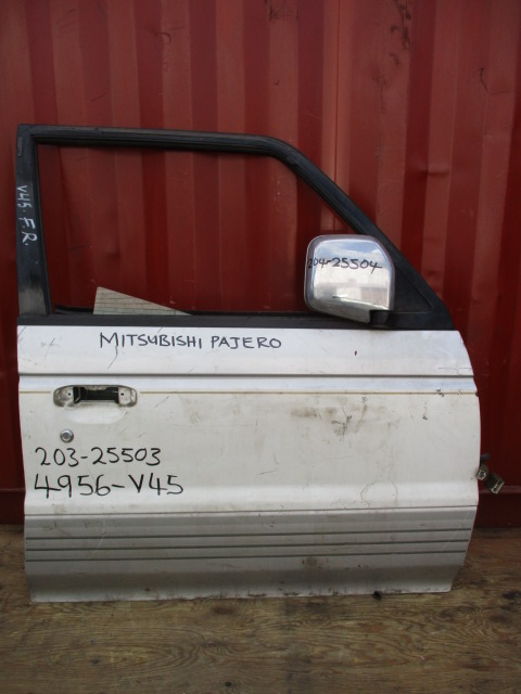 Used Mitsubishi Pajero DOOR RR VIEW MIRROR FRONT RIGHT